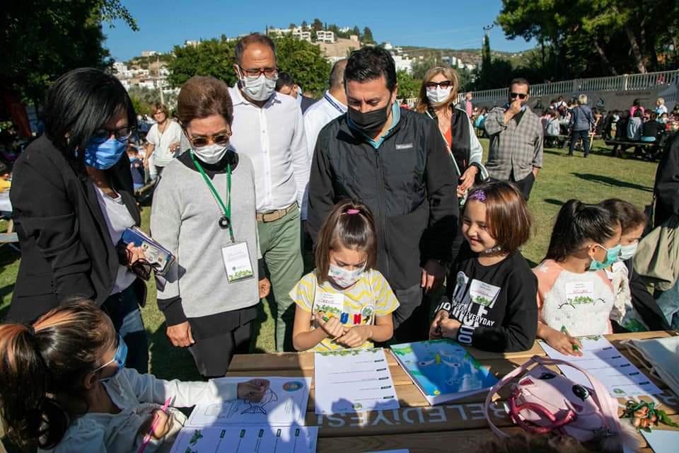 Geleceğin iklim kahramanları Bodrum’da buluştu