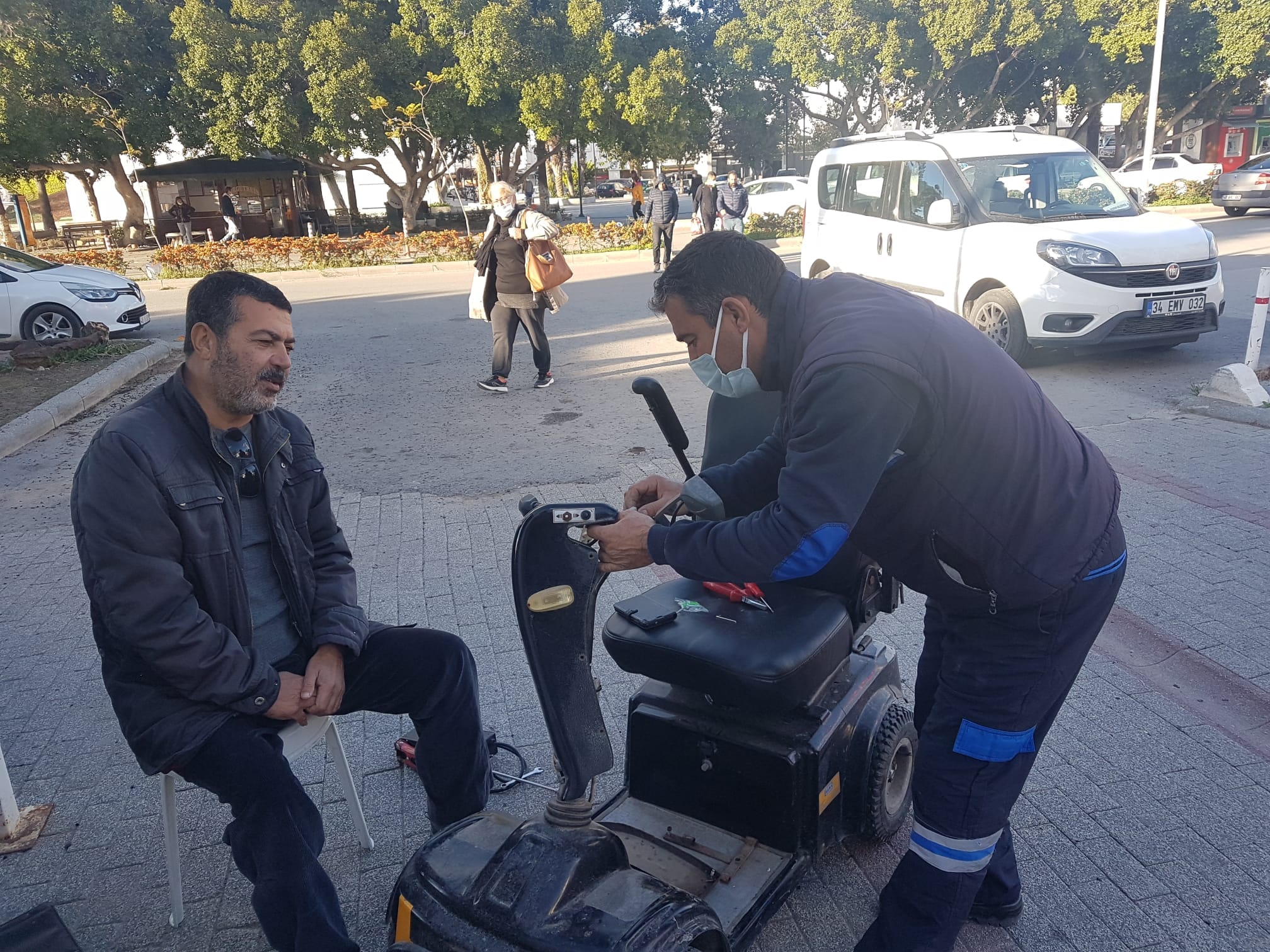 Bodrum Belediyesi engelli vatandaşın yardımına koştu