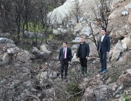 YANAN ALANLARI KAÇAK HAFRİYATLA DOLDURDULAR