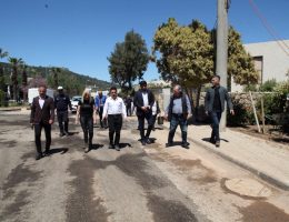 SEZON ÖNCESİ BAŞKAN ARAS’TAN YOĞUN MESAİ