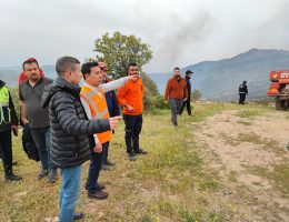 Başkan Aras: “Bölgemizde yangın söndürme uçakları şart”
