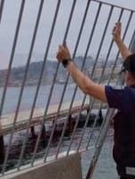Bodrum’da sahili demir korkulukla kapattılar