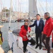 YELKENCİLERİ BAŞKAN ARAS KARŞILADI