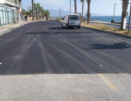 Bodrum’da yol çalışmaları hız kesmeden devam ediyor