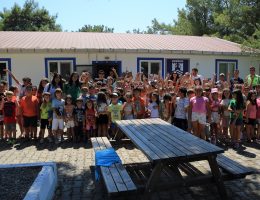 Bodrum’da minik yürekler can dostlarıyla buluştu