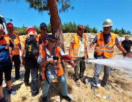 BODRUM’DA AFET GÖNÜLLÜLERİ EĞİTİMLERİNE DEVAM EDİYOR