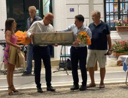BAŞKAN AHMET ARAS, LEROS BARIŞ FESTİVALİ’NE KATILDI