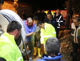 Bodrum Belediyesi şiddetli yağışa karşı teyakkuzda