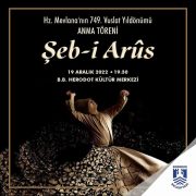 Bodrum’da Şeb-i Arus programı