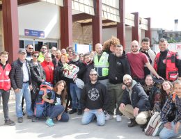 YUNANİSTAN’DAN BODRUM’A DAYANIŞMA ZİNCİRİ