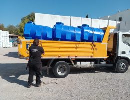BODRUM BELEDİYESİNDEN VATANDAŞLARA SU DEPOSU DESTEĞİ