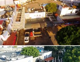 Bodrum gıda çarşısı özgün yapısıyla hizmet veriyor