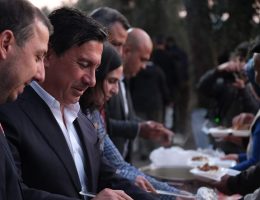 ARAS, İLK İFTARINI KÖYCEĞİZLİ VATANDAŞLARLA AÇTI