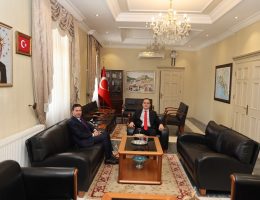 Başkan Aras, Vali Akbıyık’ı ziyaret etti