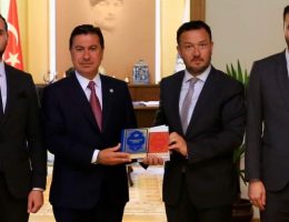 DİN GÖREVLİLERİ BAŞKAN ARAS’I ZİYARET ETTİ