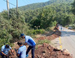 Ortaca’da içme suyu hatları yenilendi