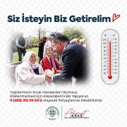 Başkan Aras duyurdu: Büyükşehir’den yaşlılara örnek hizmet
