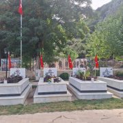 Muğla’daki şehitliğe bakım yapıldı