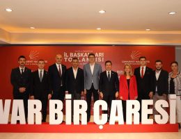 CHP il başkanları  Bodrum’dan “Var Bir Çaresi”diyecek.