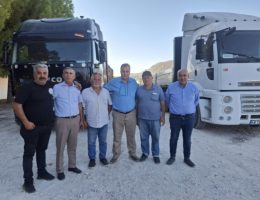 Menteşe’de kamyon garajı açıldı! Şoför esnafından Başkan Aras’a teşekkür