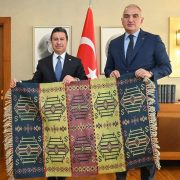 Başkan Aras ‘Dünya Kenti Muğla’ vizyonunu Bakan Ersoy’a anlattı
