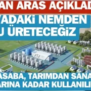 Başkan Aras’tan Su Krizine Son: “Havadaki Nemden Su Üreteceğiz”