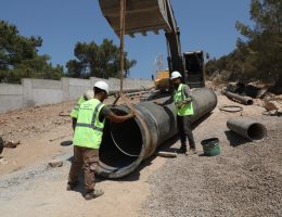 Bodrum’un Su Sorununa Çelik Borulu Kalıcı Çözüm: 7 Bin 900 Metre Hat Yenilendi