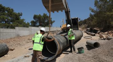 Bodrum’un Su Sorununa Çelik Borulu Kalıcı Çözüm: 7 Bin 900 Metre Hat Yenilendi
