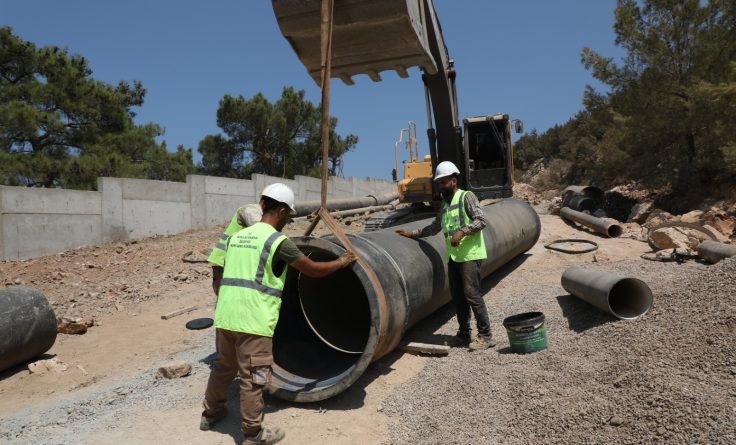 Bodrum’un Su Sorununa Çelik Borulu Kalıcı Çözüm: 7 Bin 900 Metre Hat Yenilendi